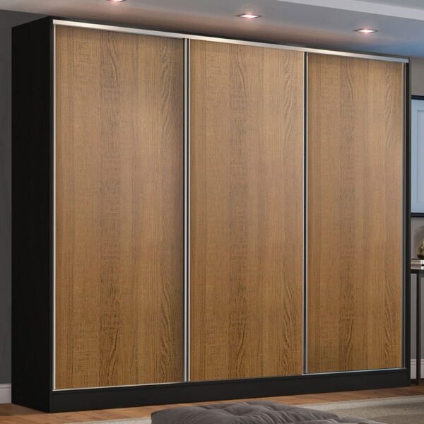 Guarda roupa 204 Petrarca Sky 100% MDF 2,78m - Bettio Móveis - Image 7