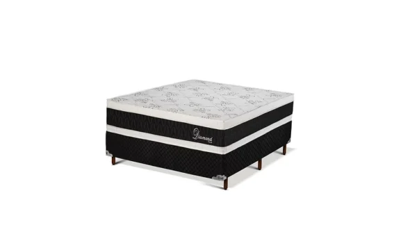 Cama Box Casal Queen Mola Ensacada Alt Colchão 28cm Diamond - Colchões Polar - Image 5