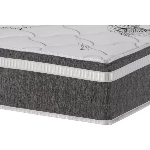 Colchão Polar D33 Pérola Premium Preto+Cama Box Casal 138 - Image 4