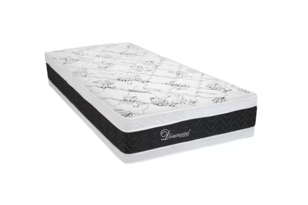 Cama Box Solteiro Mola Ensacada Altura Colchão 28cm Diamond - Colchões Polar - Image 5