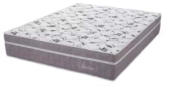 Cama Box Casal Queen Mola Ensacada Altura Colchão 28cm Sporting - Colchões Polar