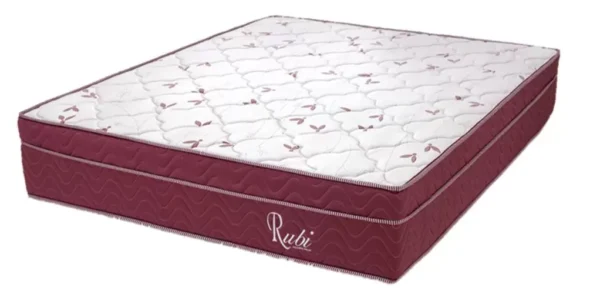 Cama Box Casal Queen Mola Ensacada Altura Colchão 30cm Rubi - Colchões Polar - Image 4