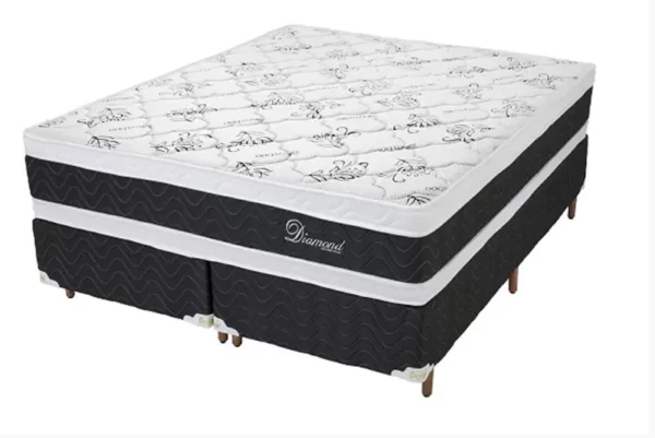 Cama Box Casal Queen Mola Ensacada Alt Colchão 28cm Diamond - Colchões Polar - Image 7